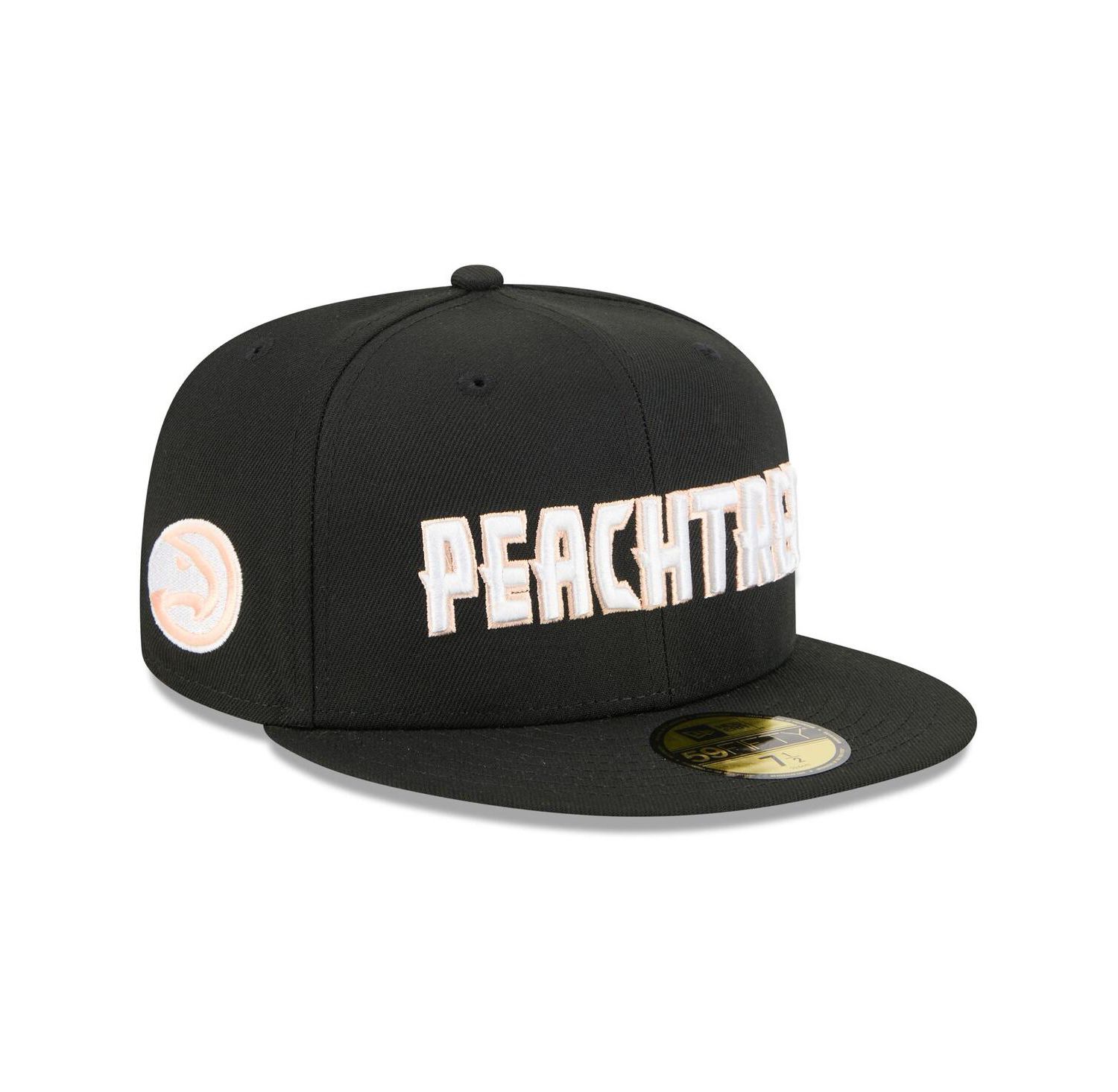 Men's Black Atlanta Hawks 2025/26 City Edition 59FIFTY Fitted Hat