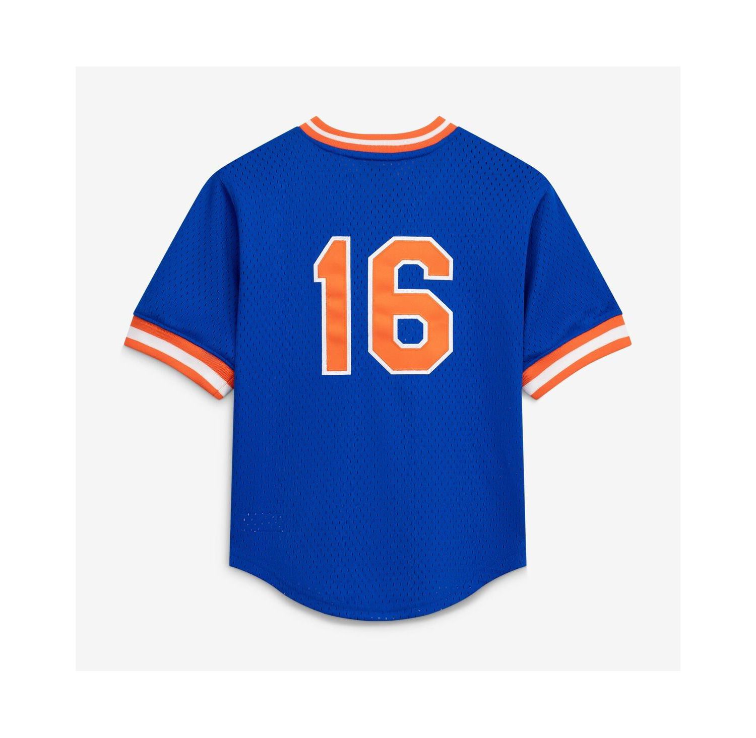 Big Boys and Girls Dwight Gooden Royal New York Mets Mesh Batting Practice Jersey