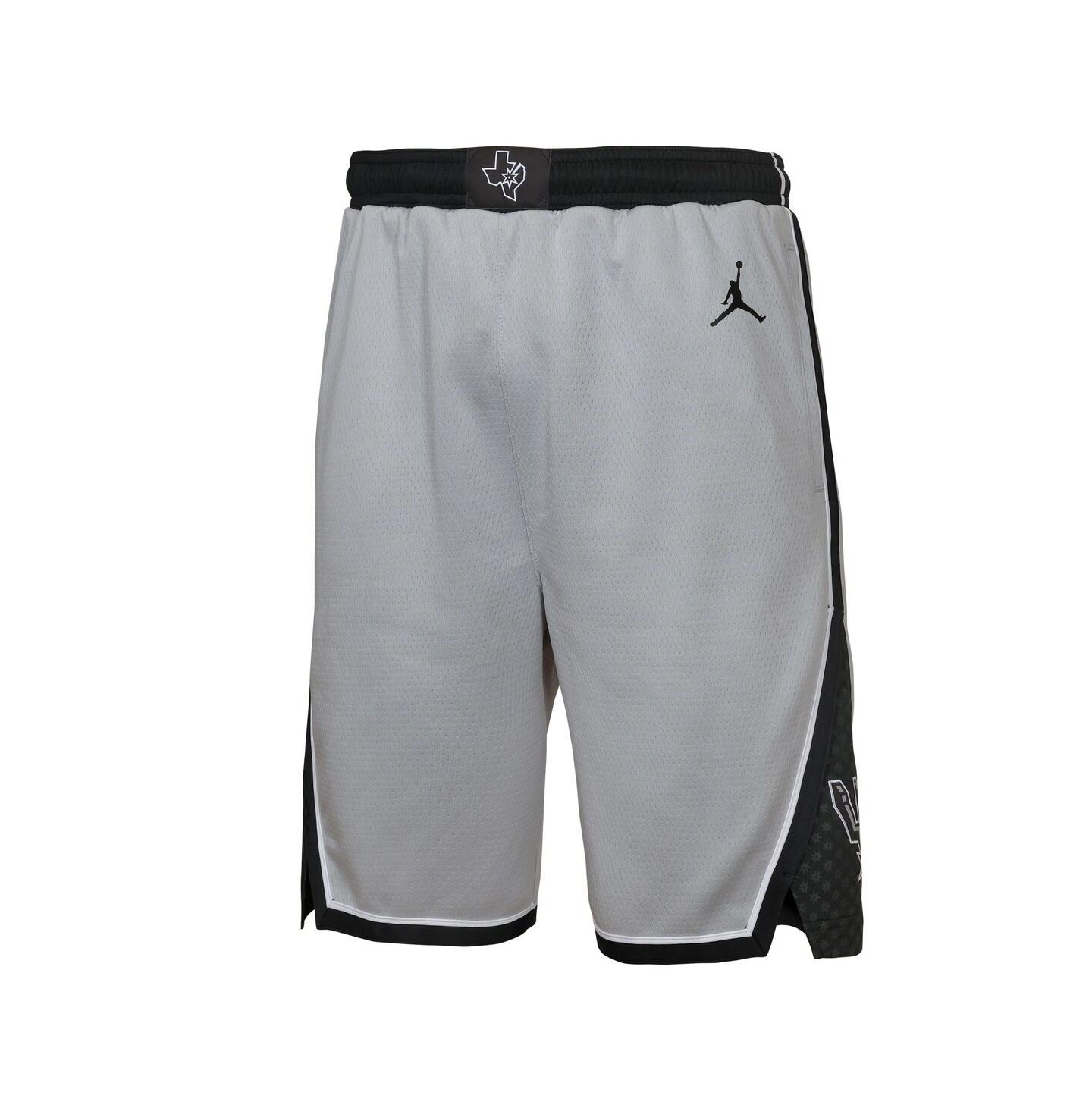 Детские шорты Jordan Silver San Antonio Spurs Authentic Statement Edition Swingman — фото 2