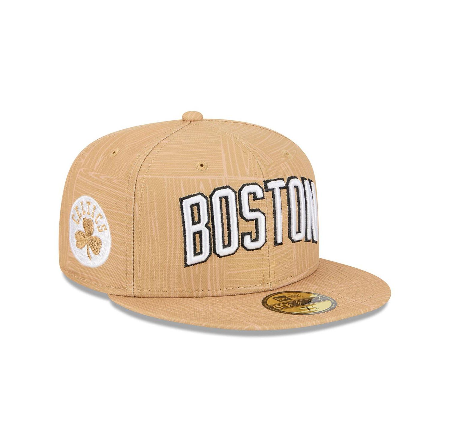 Men's Gold Boston Celtics 2025/26 City Edition Alternate 59FIFTY Fitted Hat