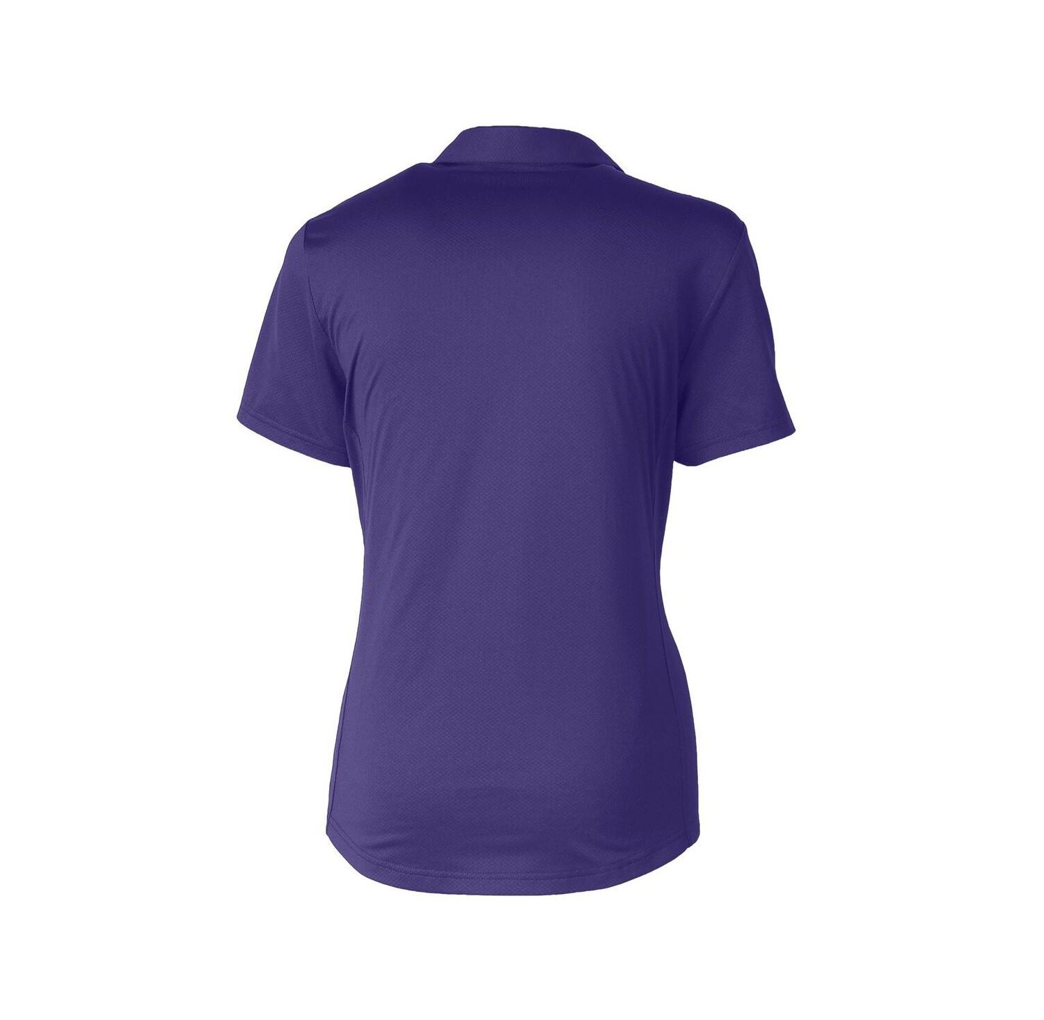 Women's Purple TCU Horned Frogs Prospect Textured Stretch Polo Shirt