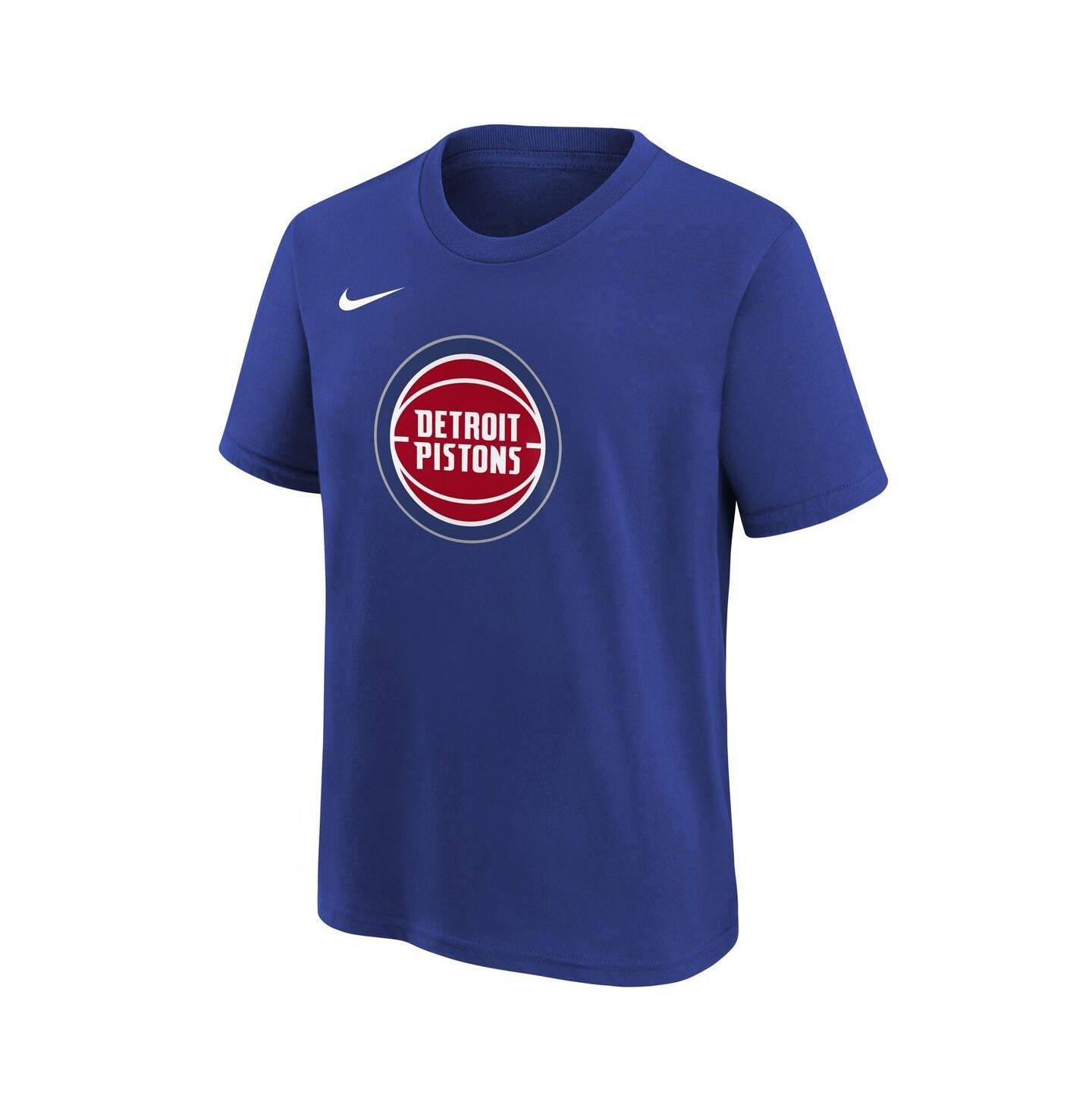 Детская футболка Nike Blue Detroit Pistons Team Essential Logo — фото 2