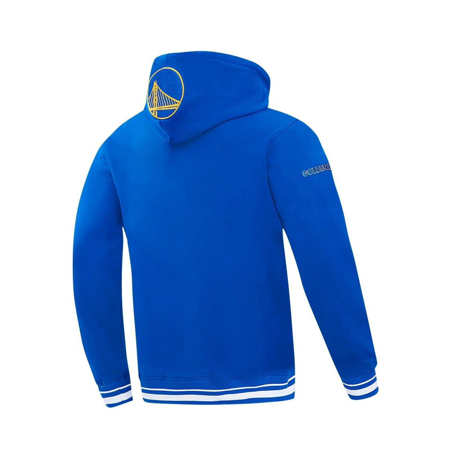 Мужское худи Pro Standard Royal Golden State Warriors Area Code Pullover — фото 3