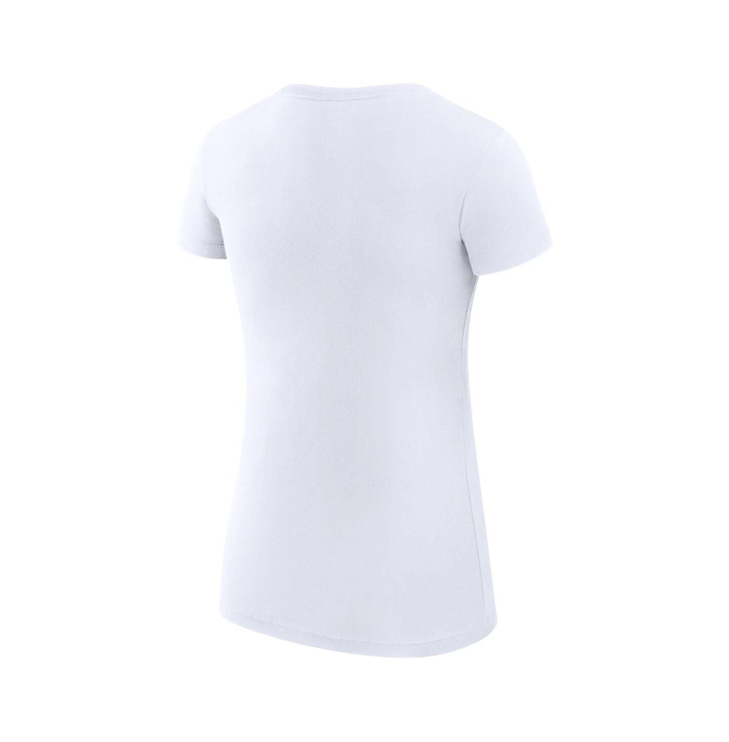 Женская футболка G-III 4Her by Carl Banks White San Francisco Giants Super-Slim Fit Lightweight Baseball Girls — фото 3