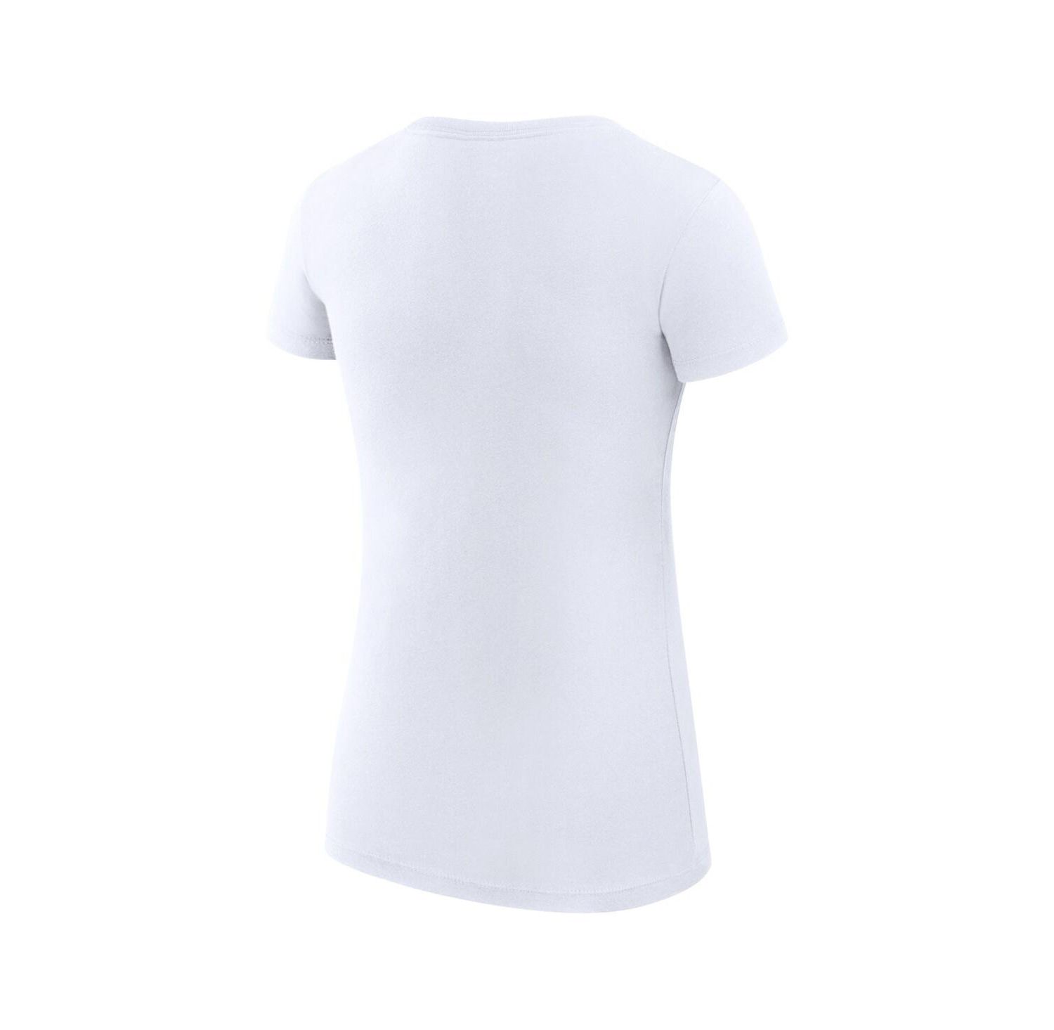 Women's White San Francisco Giants Super-Slim Fit Lightweight Baseball Girls T-Shirt