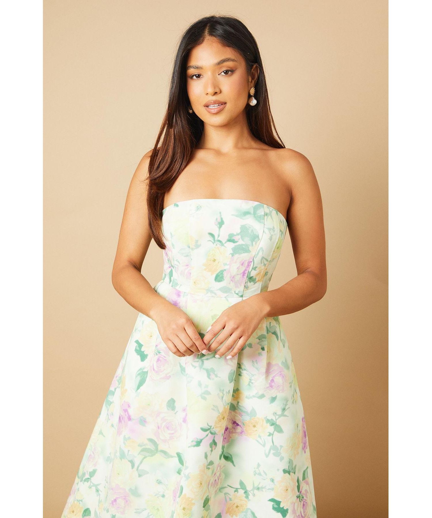 Women's Occasion Strapless Mini Dress