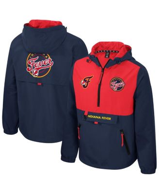 Men's and Women's Navy/Red Indiana Fever Legends Challenger Quarter-Zip Jacket
