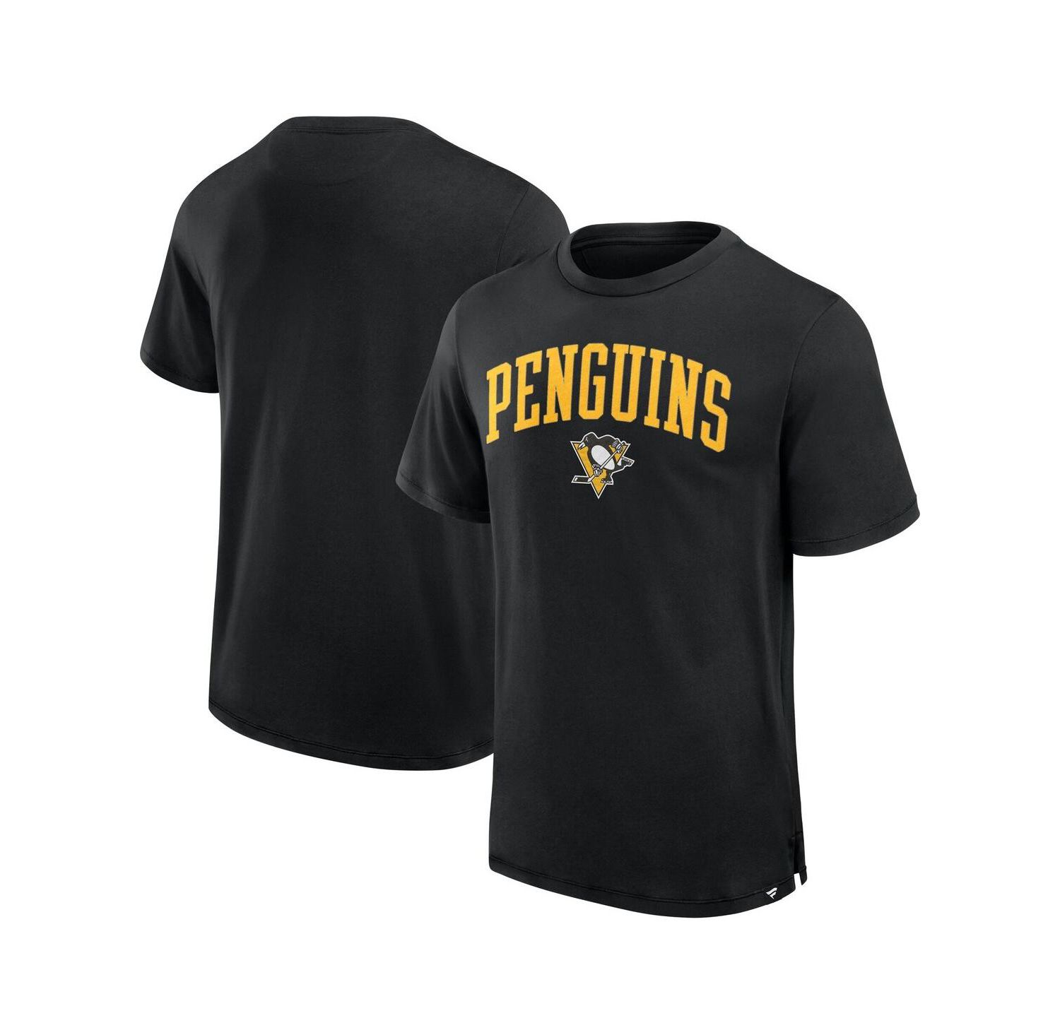 Men's Black Pittsburgh Penguins Elevated Pima T-Shirt