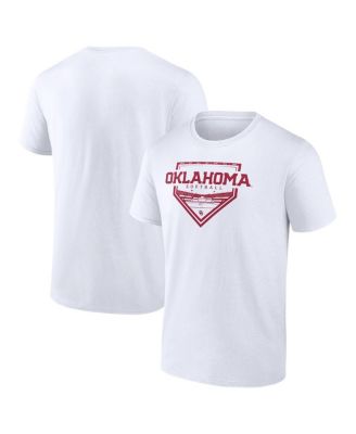 Mto Label Men's White Oklahoma Sooners Softball Fan T-Shirt