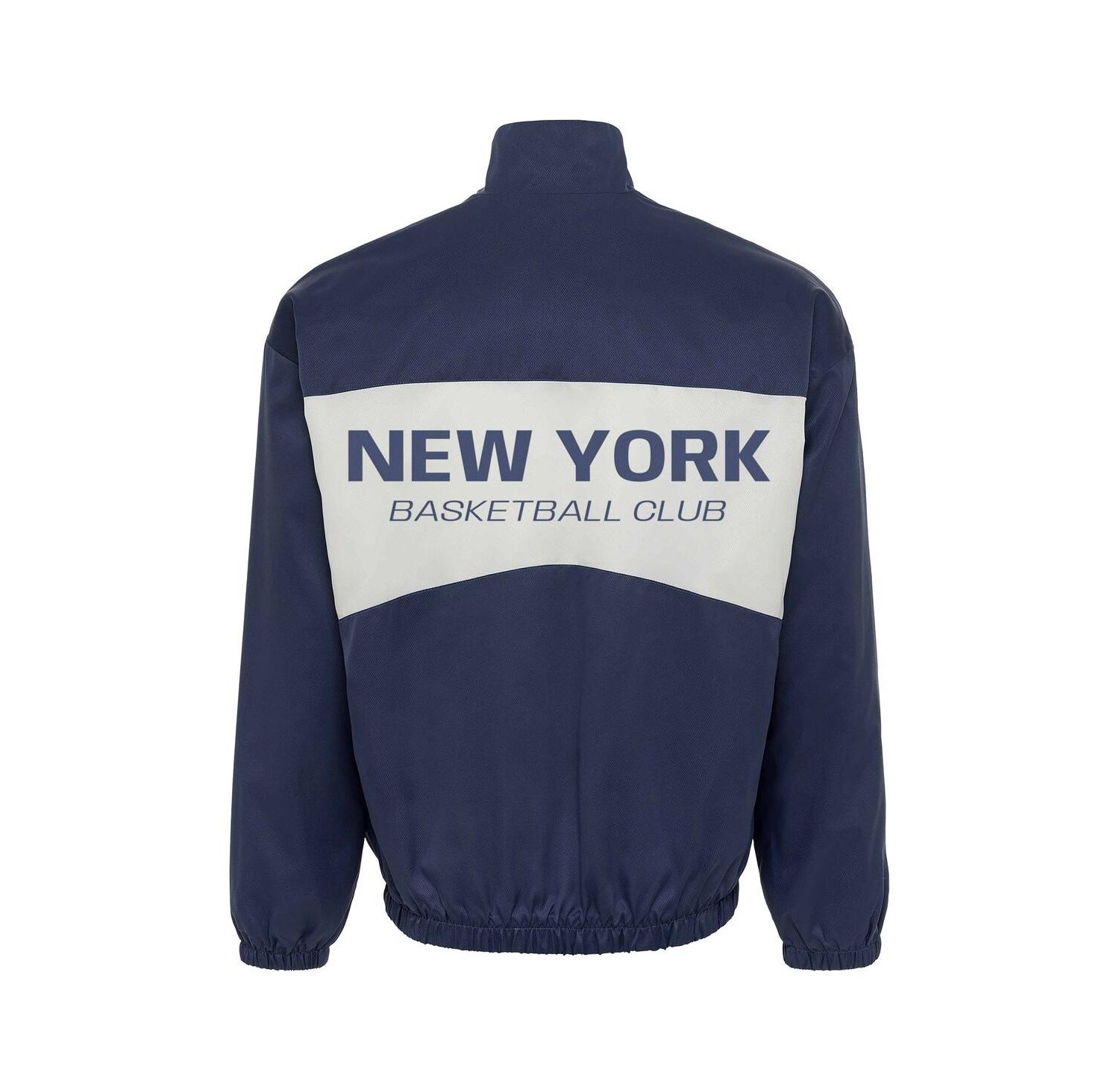 Men's and Women's Blue New York Knicks Athletic Club Collection Senna Premium Lightweight Full-Zip Jacket