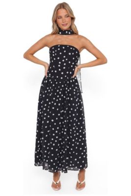 Women's Boston Strapless Maxi Dress