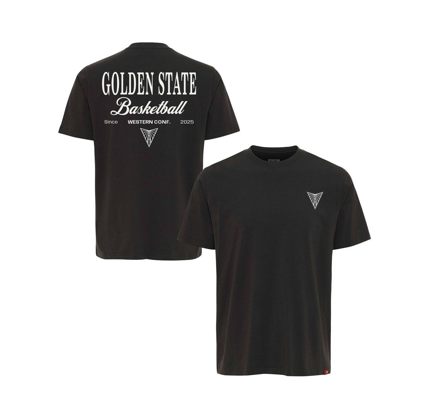 Men's and Women's Anthracite Golden State Valkyries Athletic Club Collection Duke Relaxed Fit Premium T-Shirt