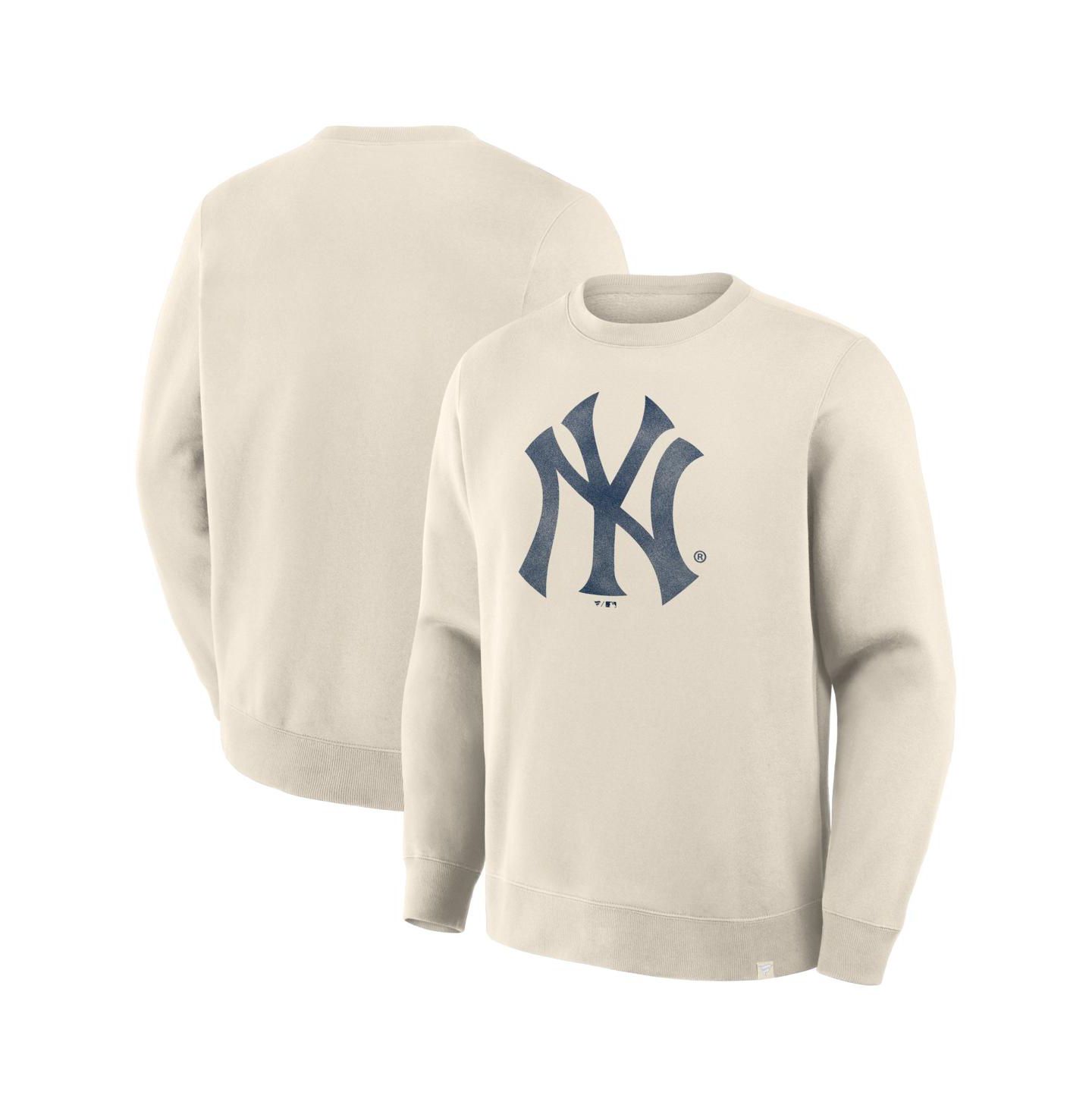 Мужской свитшот Fanatics Tan New York Yankees Legacy — фото 1