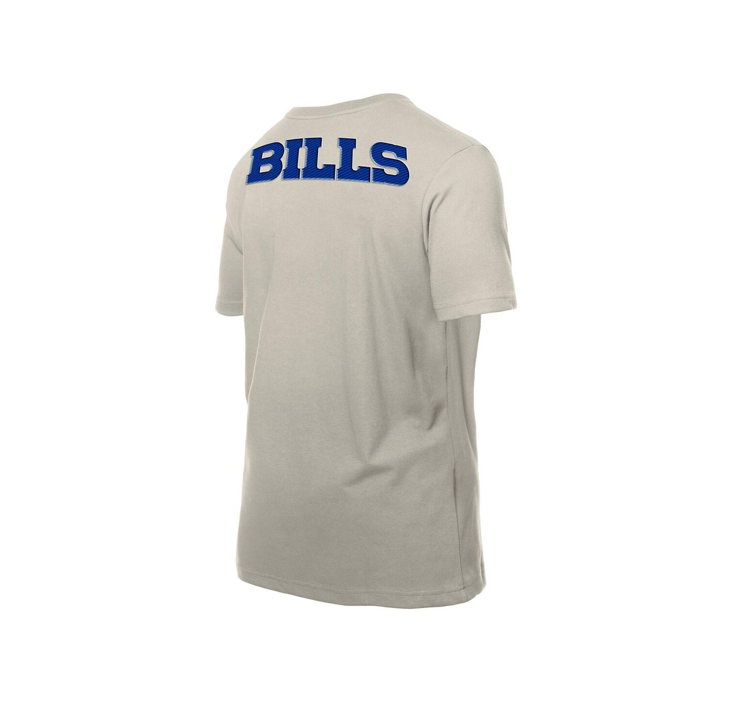 Men's Light Beige Buffalo Bills Multi Patch T-Shirt