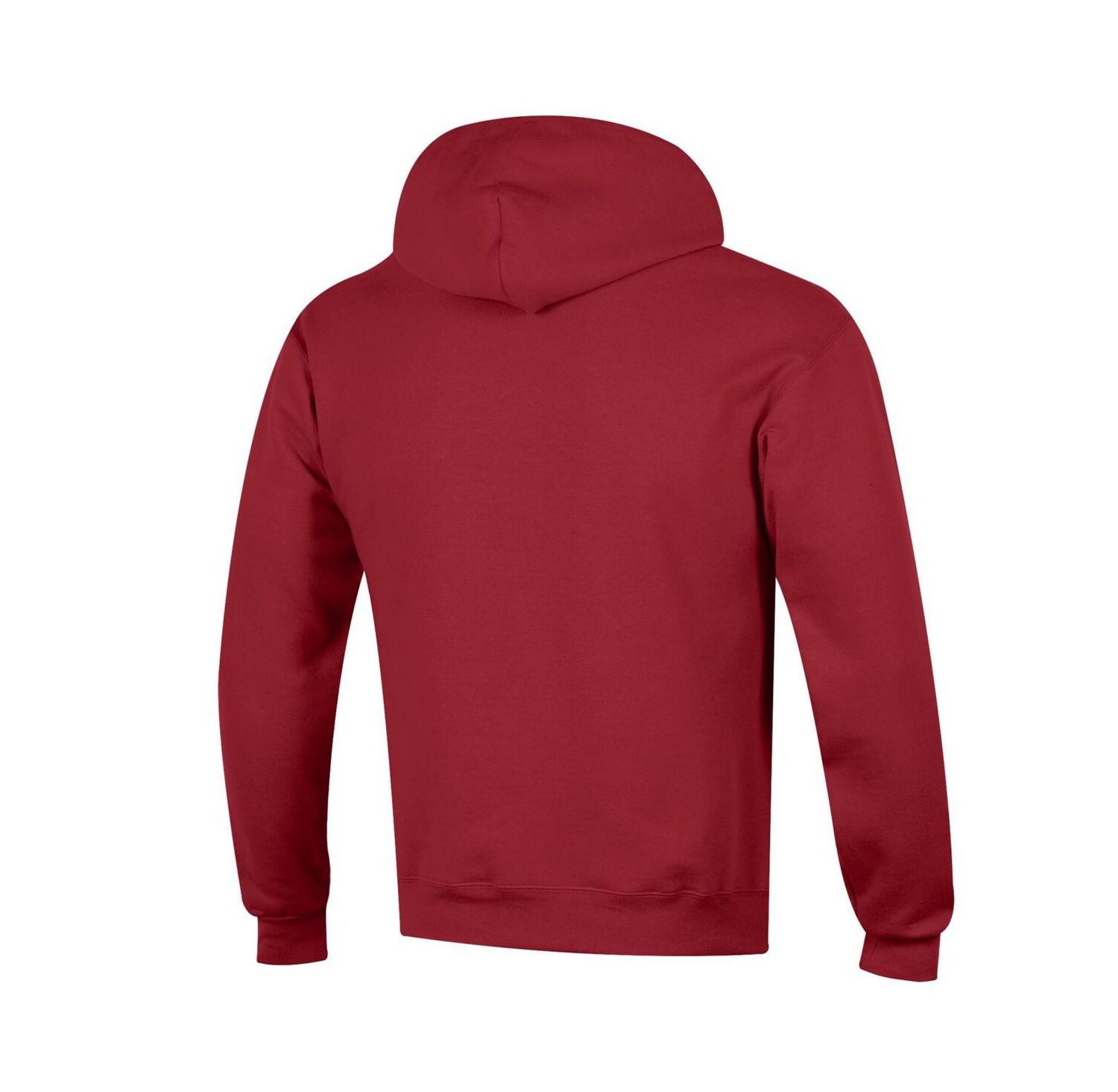 Men's Cardinal Arkansas Razorbacks Basic Arch Fleece Pullover Hoodie