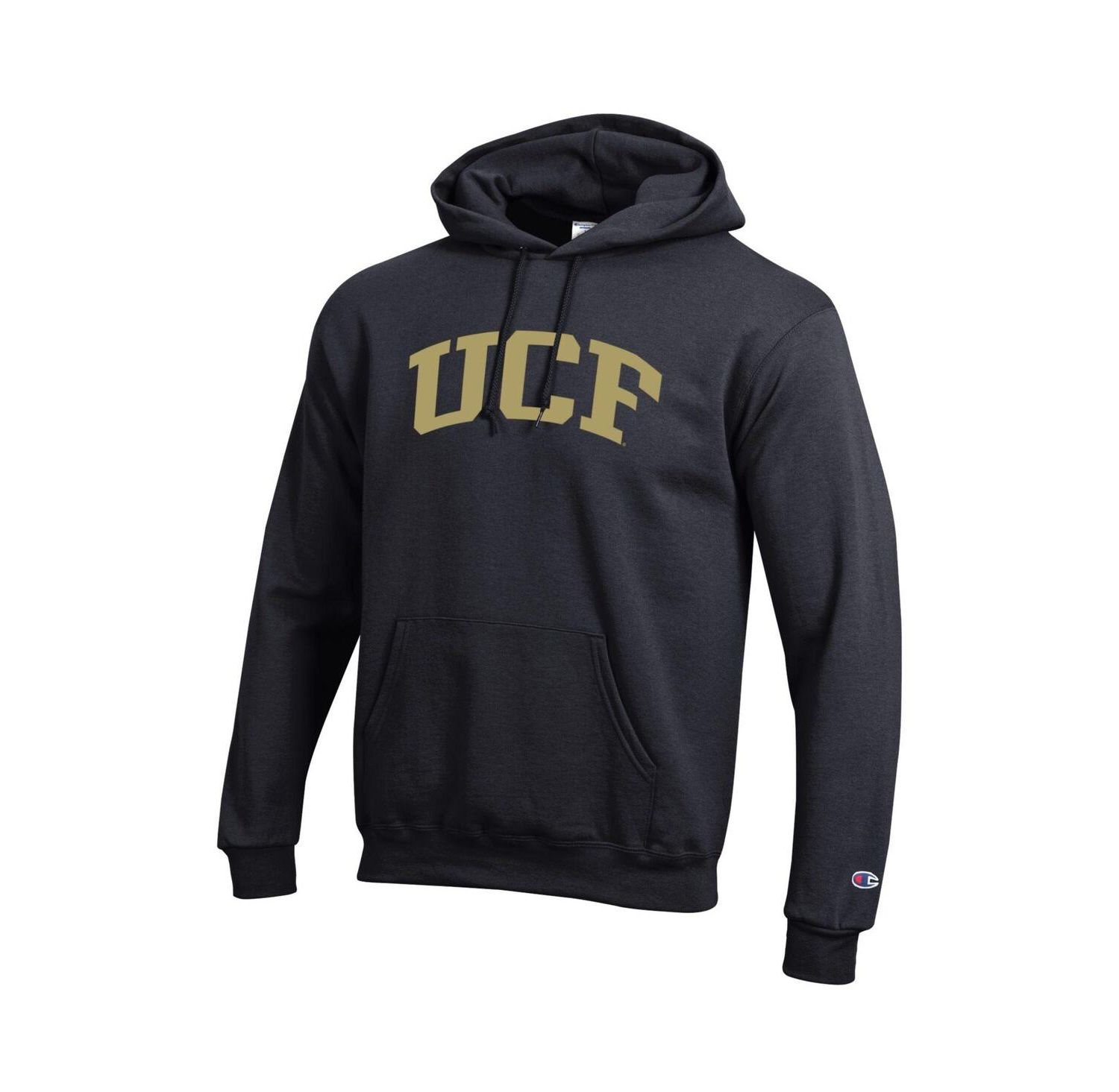 Men's Black UCF Knights Basic Arch Fleece Pullover Hoodie