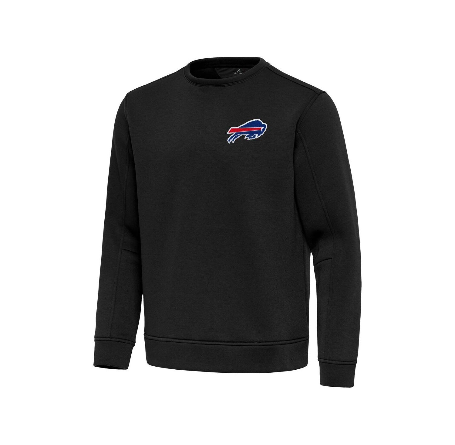 Men's Black Buffalo Bills Relevant Lightweight Pullover Sweatshirt