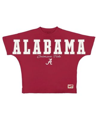 Women's Crimson Alabama Crimson Tide Flannigan Oversized T-Shirt