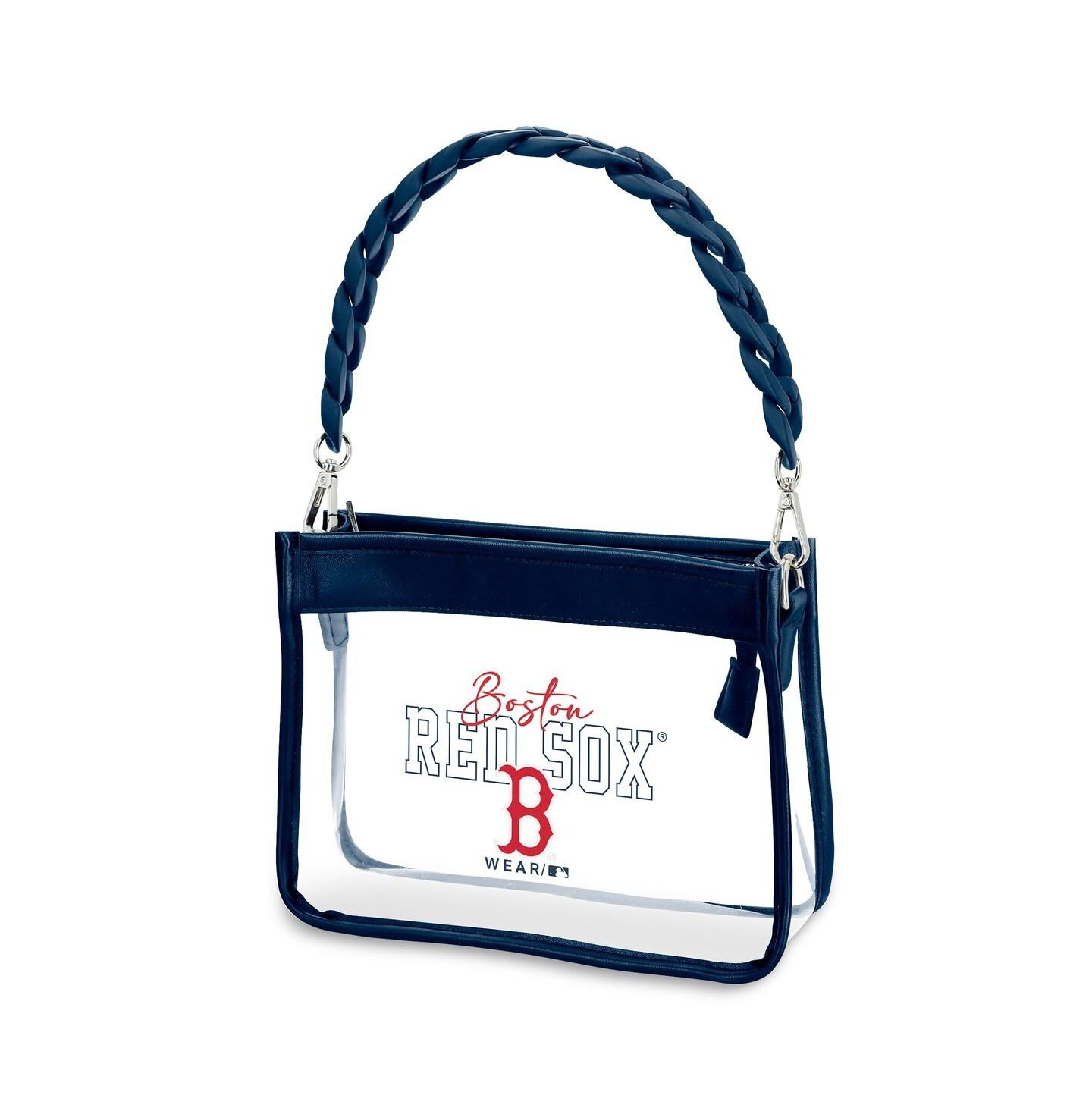 Женская сумка WEAR by Erin Andrews Boston Red Sox Plastic Chain Mini Crossbody — фото 3