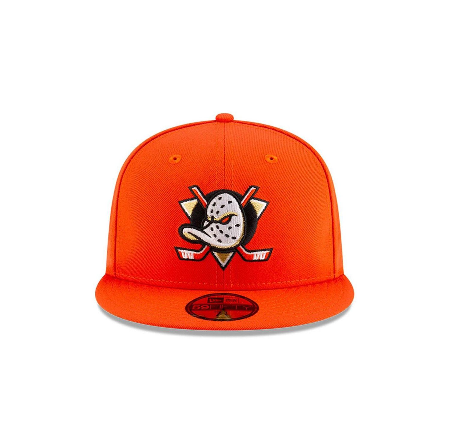 Men's Orange Anaheim Ducks Core 59FIFTY Fitted Hat