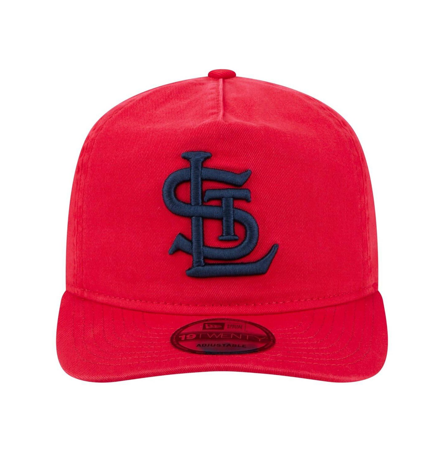 Мужская кепка New Era Red St. Louis Cardinals Championship 19TWENTY Adjustable Hat — фото 2