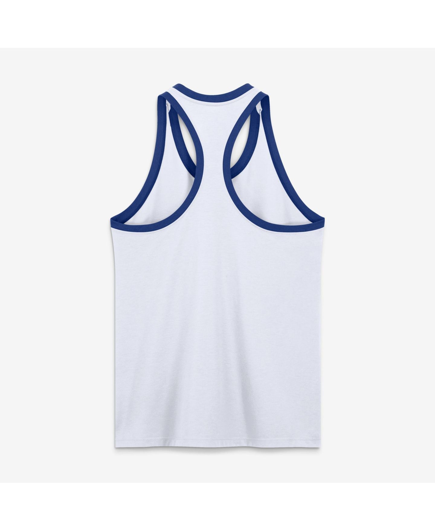 Женский топ Nike White Chicago Cubs Tri-Blend Dri-FIT Racerback — фото 5