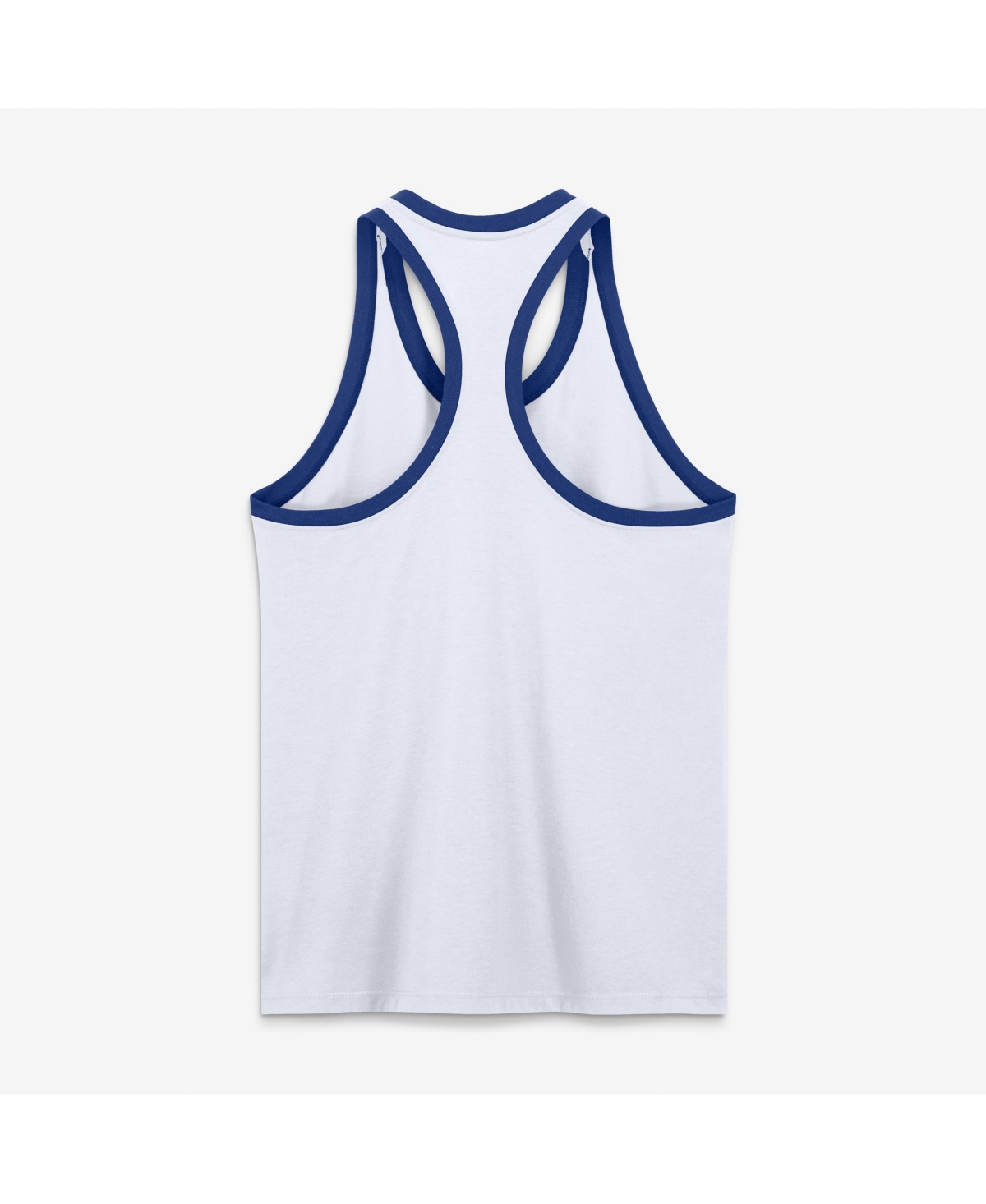 Nike Women's White Chicago Cubs Tri-Blend Dri-fit Racerback Tank Top