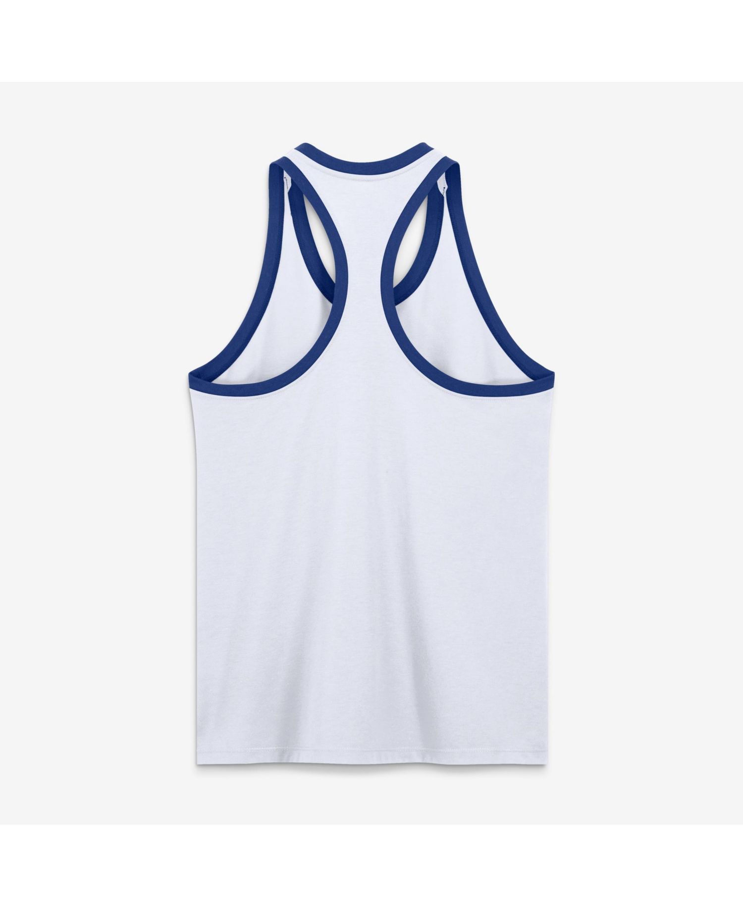 Women's White Chicago Cubs Tri-Blend Dri-FIT Racerback Tank Top