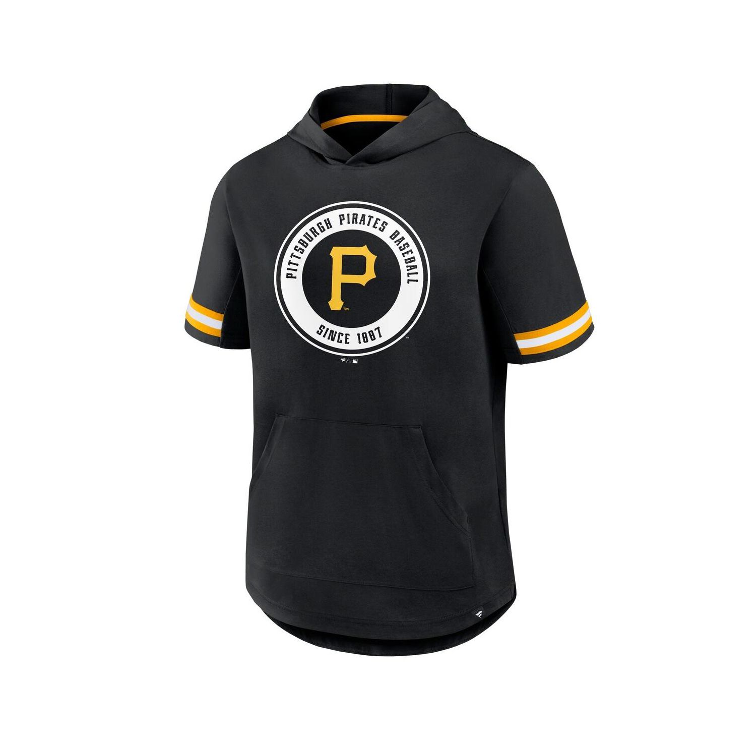 Men's Black Pittsburgh Pirates Optimal Play Hooded T-Shirt