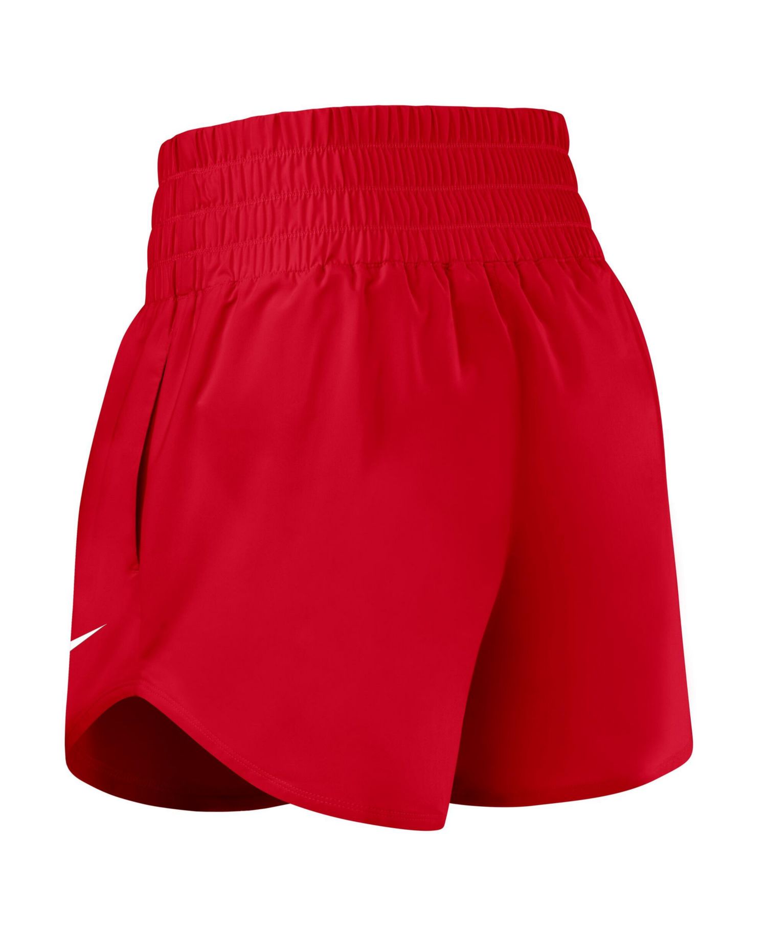 Women's Scarlet Ohio State Buckeyes Performance One Dri-FIT High-Rise Shorts