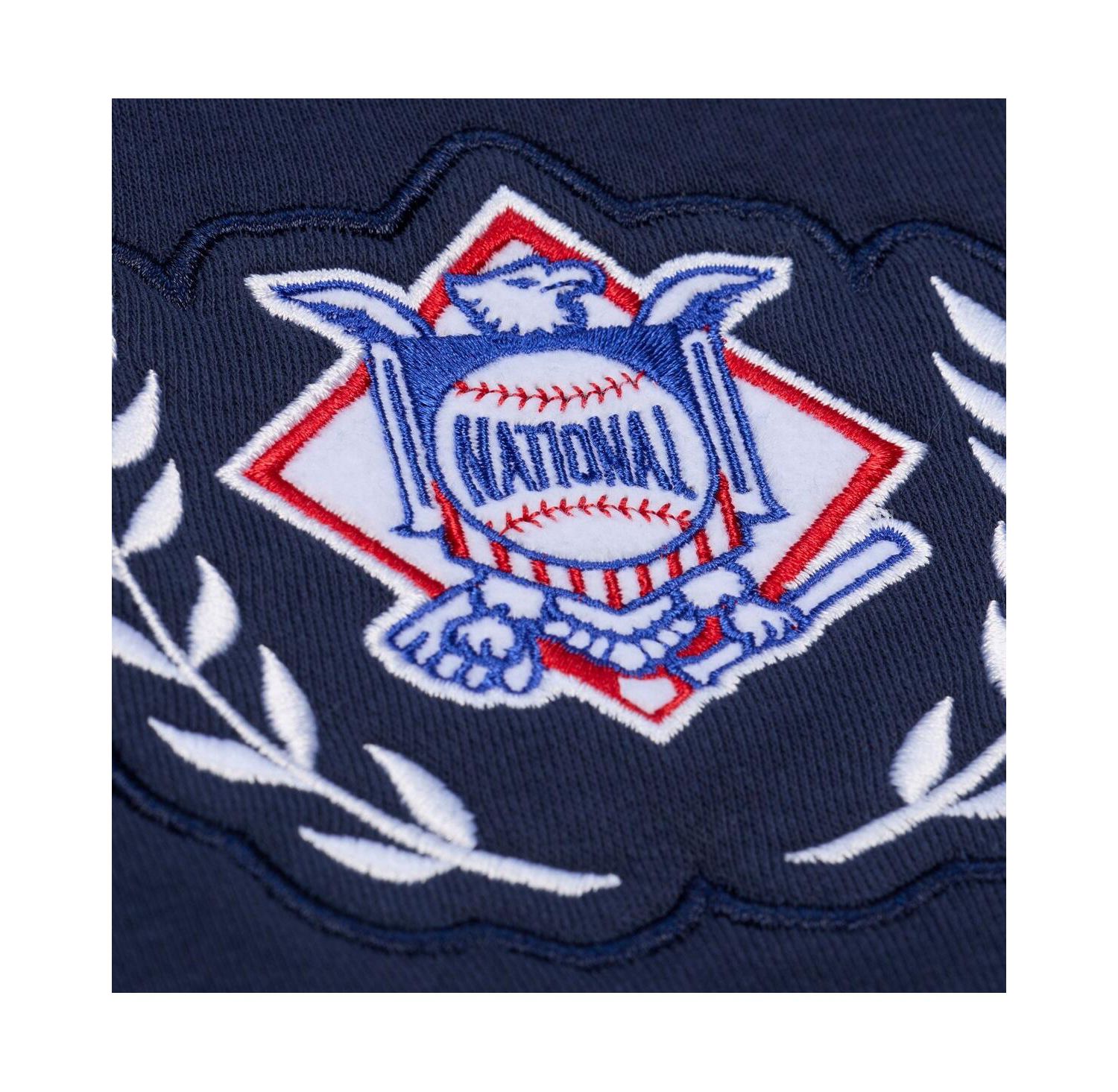 Women's Navy Atlanta Braves Pep Rally Sweatshirt