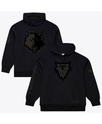 Men's Black Minnesota Timberwolves Phantom Fleece Hoodie