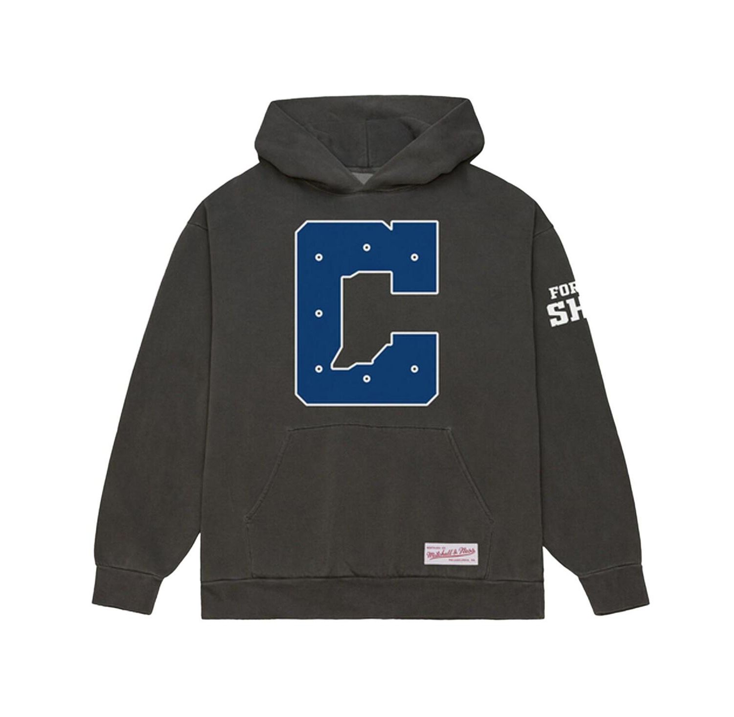 Men's Charcoal Indianapolis Colts Indiana Nights State C Fleece Hoodie