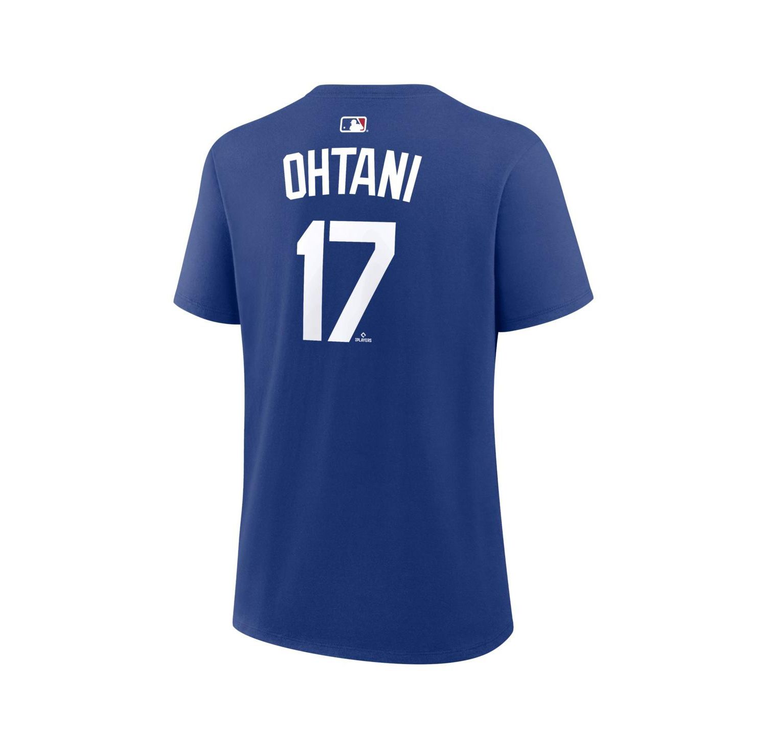Women's Shohei Ohtani Royal Los Angeles Dodgers Name and Number T-Shirt