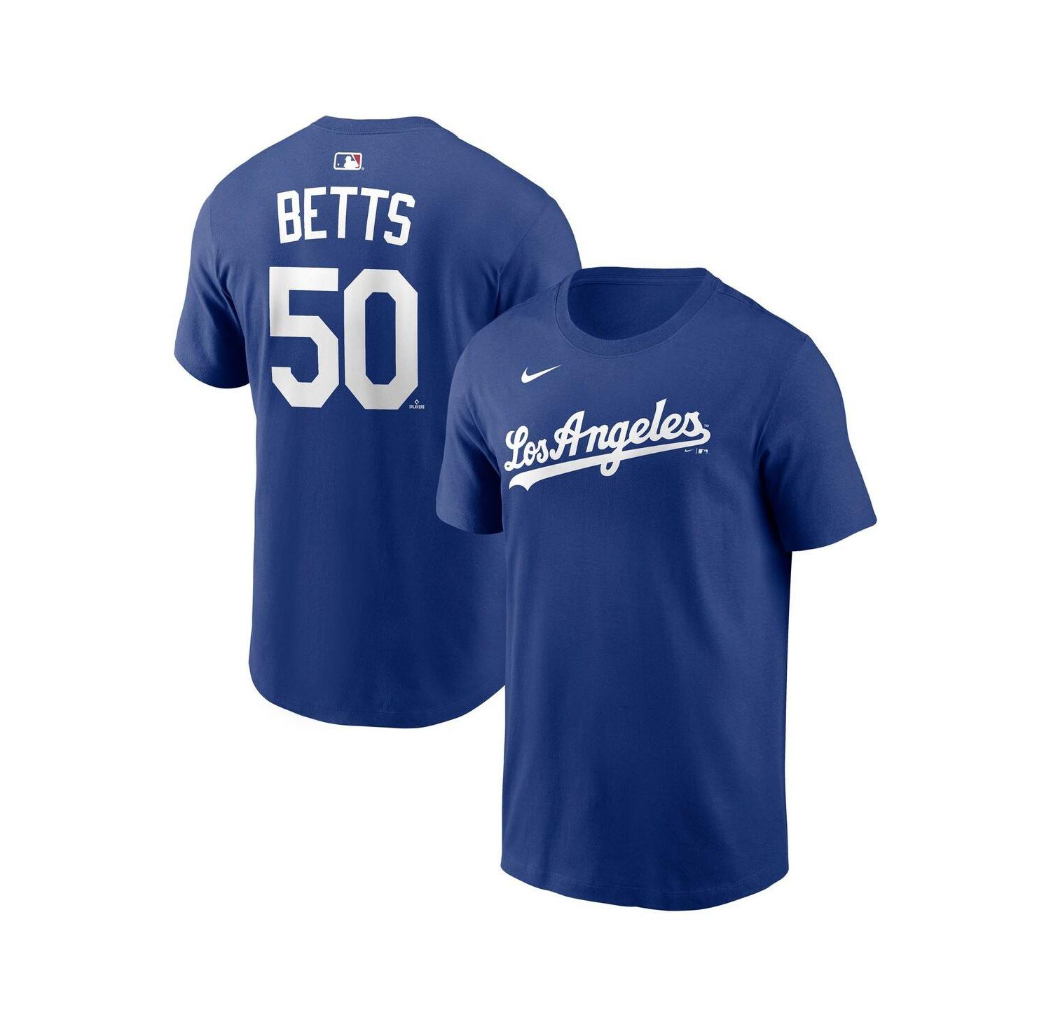 Men's Mookie Betts Royal Los Angeles Dodgers Alternate Name & Number T-Shirt