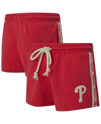 Women's Red Philadelphia Phillies Birch French Terry Shorts