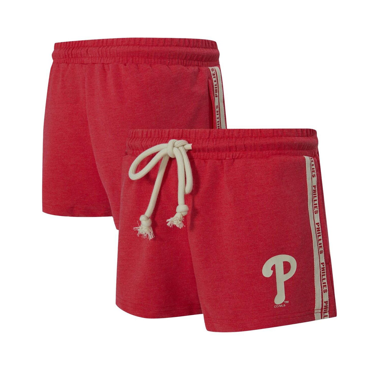 Women's Red Philadelphia Phillies Birch French Terry Shorts