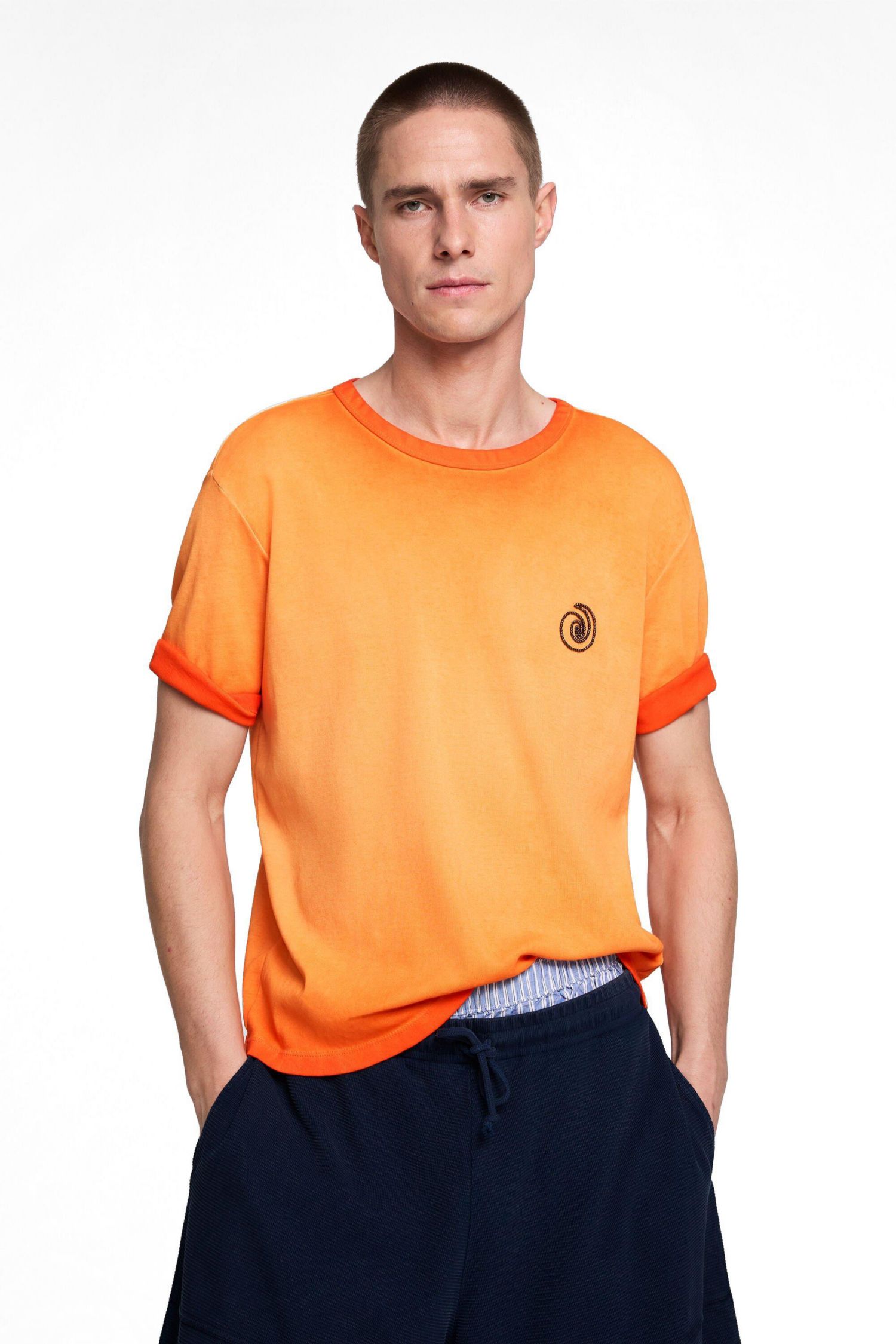Men's Gradient knit T-shirt