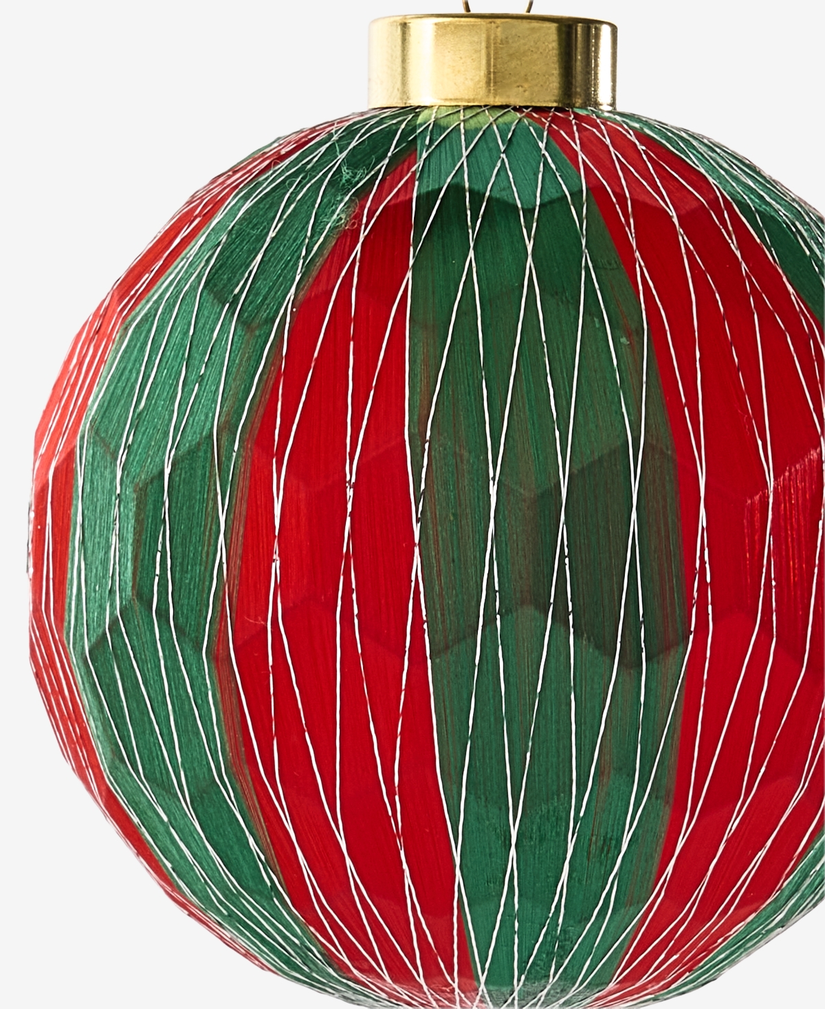 Holiday Lane Cozy Cabin Ball Ornament, Macy's Exclusive