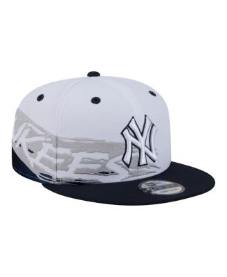 Men's White/Navy New York Yankees 9FIFTY Snapback Hat