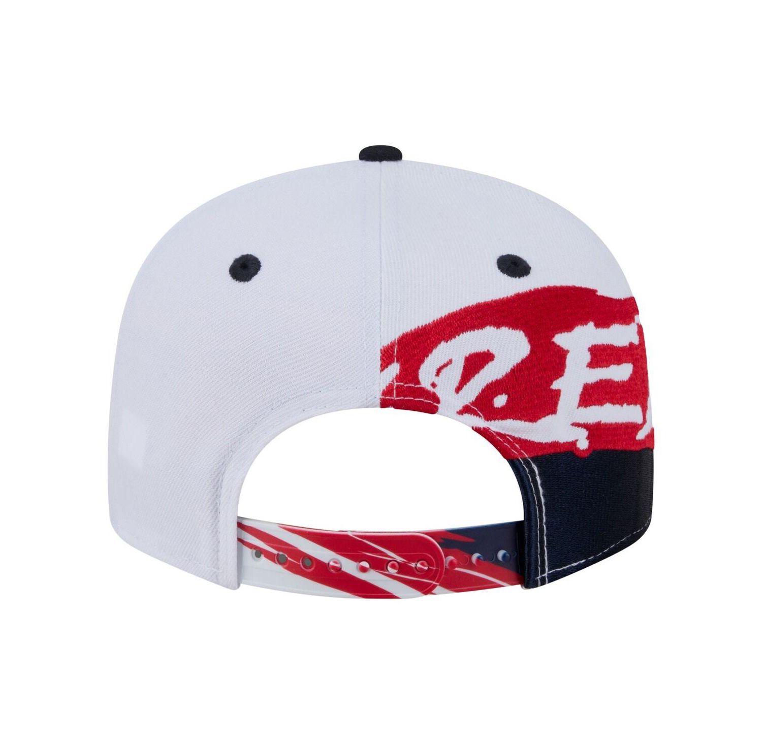 Men's White/Navy Boston Red Sox 9FIFTY Snapback Hat
