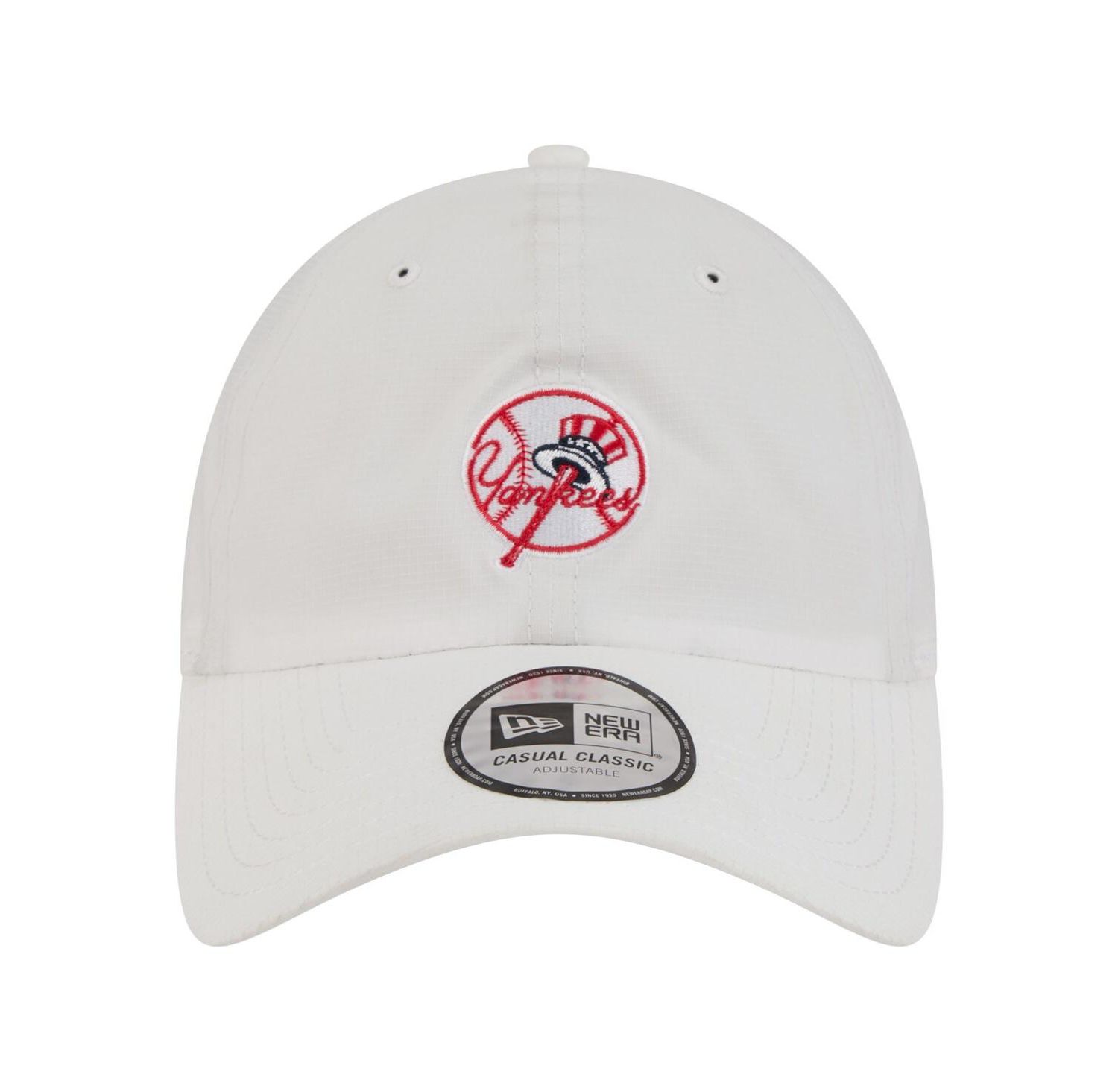 Men's White New York Yankees Ripstop Casual Classic Adjustable Hat