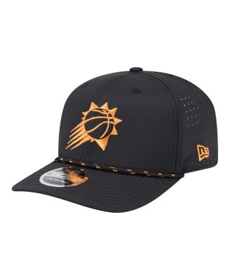 Men's Black Phoenix Suns Sport Rope Vented Stretch-Snap 9SEVENTY Hat