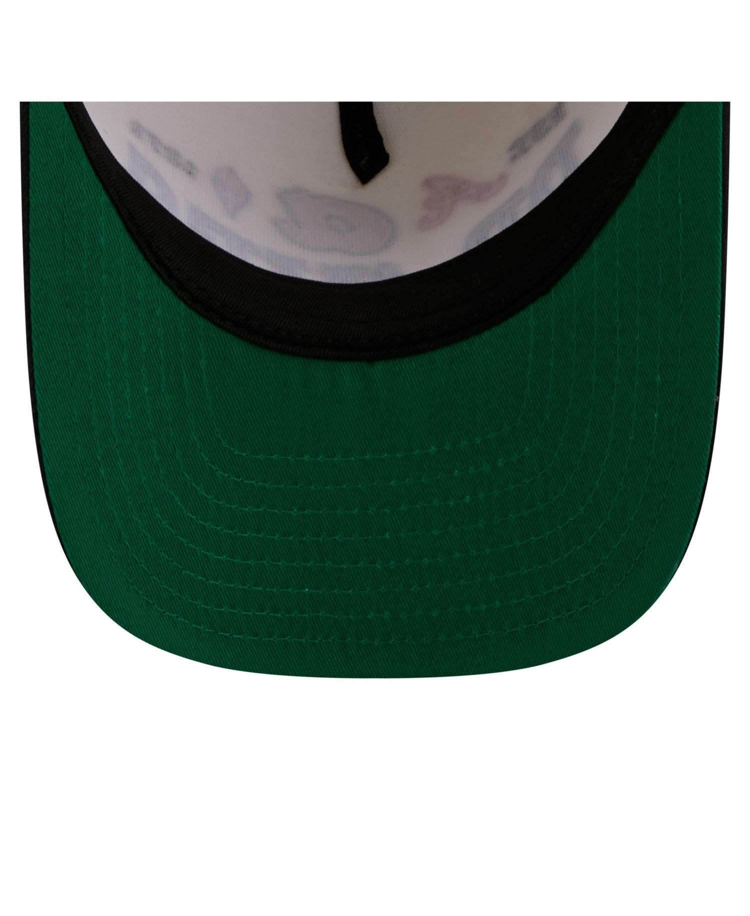 Men's Cream Atlanta Braves Throwback Tri-Hit A-Frame 9FIFTY Adjustable Hat