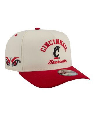 Men's Cream/Red Cincinnati Bearcats Two-Tone Arched 9FIFTY Snapback Hat