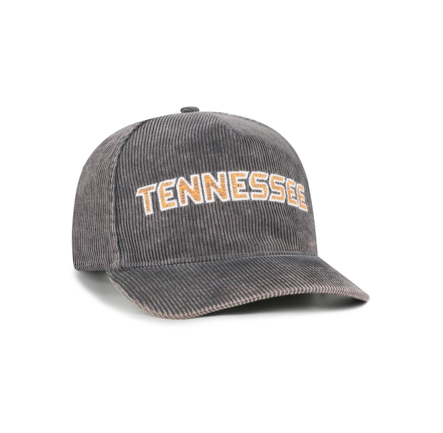 Men's Gray Tennessee Volunteers Reclaim Snow Wash Corduroy Hitch Adjustable Hat