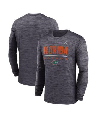 Men's Black Florida Gators Sideline Velocity Dri-FIT Long Sleeve T-Shirt