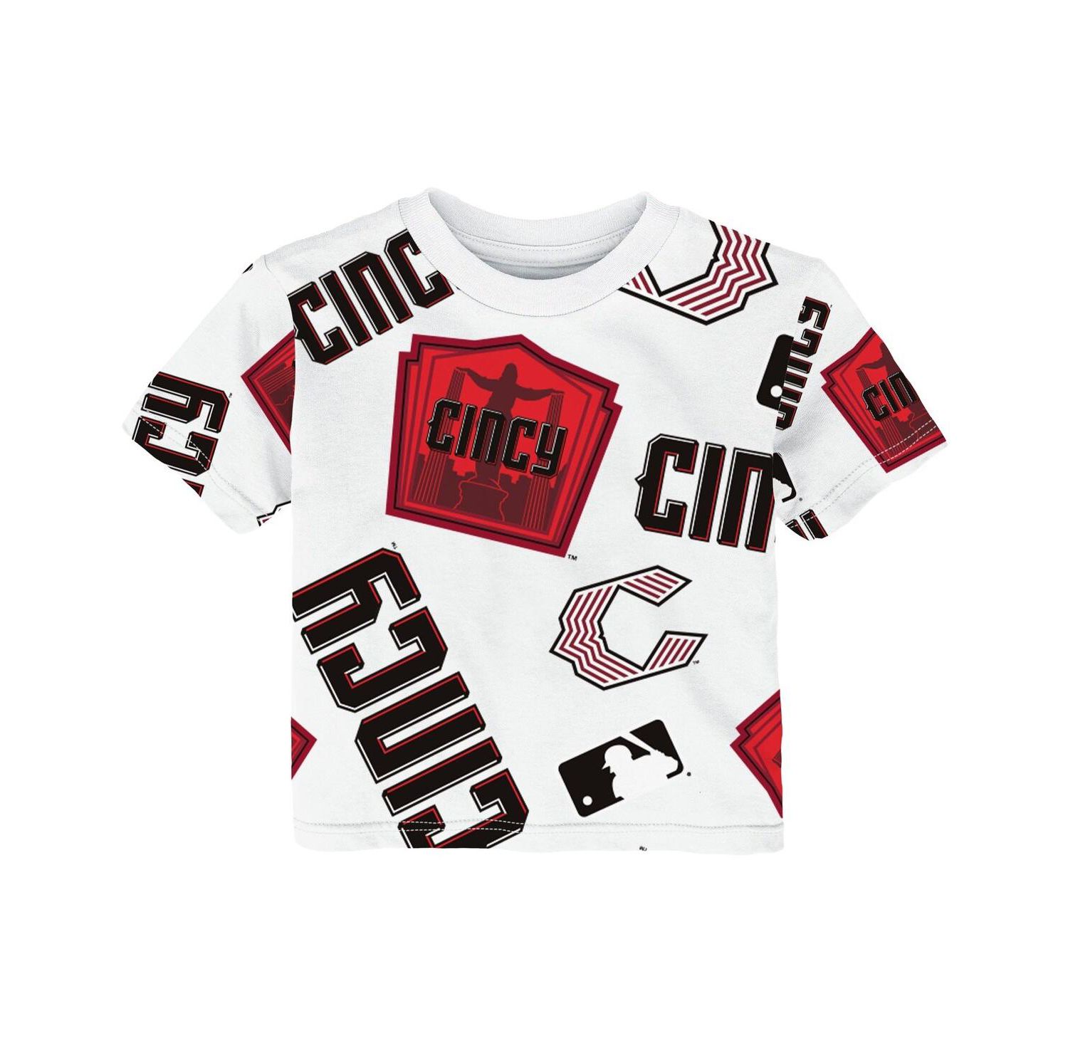 Baby Boys and Girls White Cincinnati Reds 2026 City Connect Game Day T-Shirt