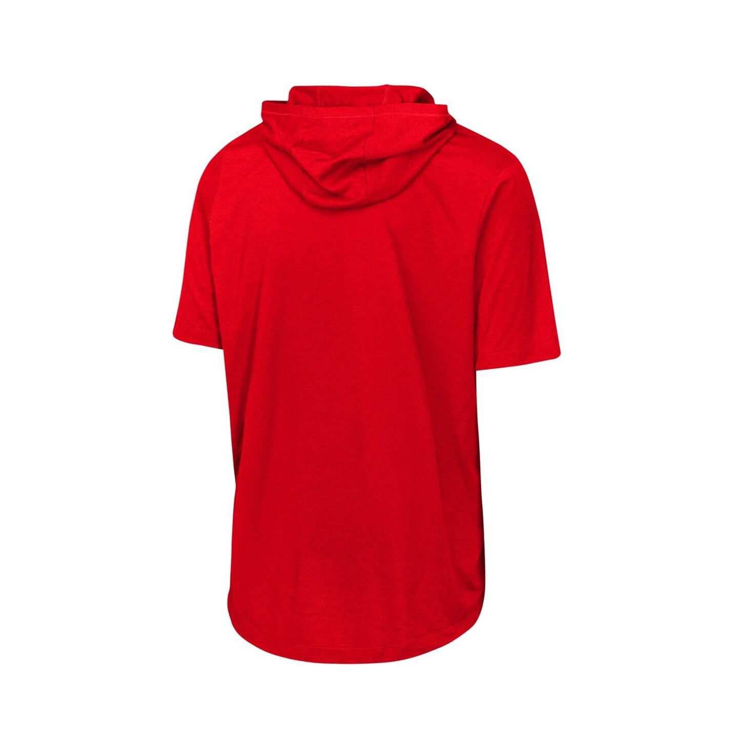 Детская футболка Nike Red Philadelphia Phillies Dri-FIT Hooded — фото 3