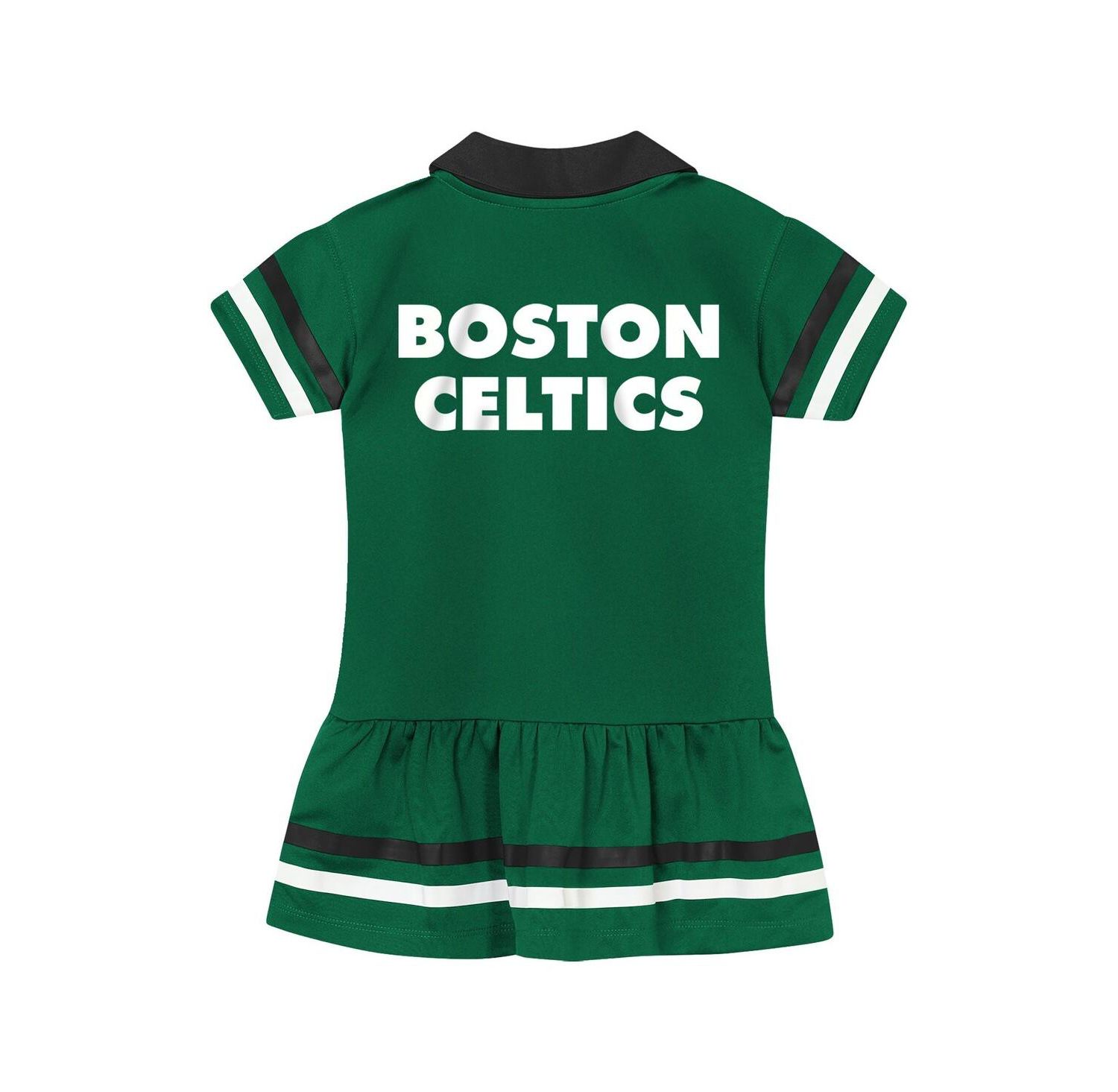 Girls Kelly Green Boston Celtics Star Player Fashion Dress